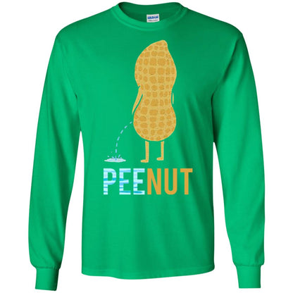 Funny Peenut Gift Shirt For Cool Boys Irish Green