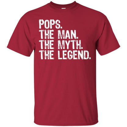 Daddy T-shirt Pops The Man The Myth The Legend