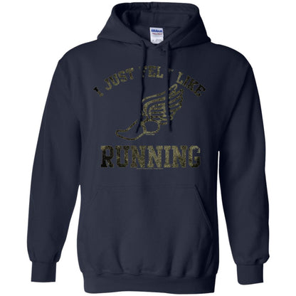 Movie T-Shirt I Just Felt Like Running Navy