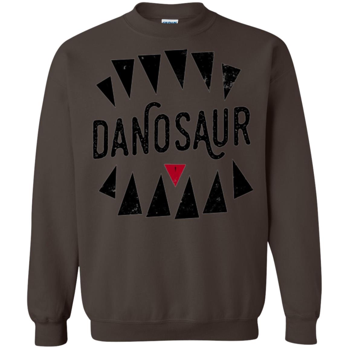 Dinosaus Lovers T-shirt Overly Excited Tourist Dark Chocolate