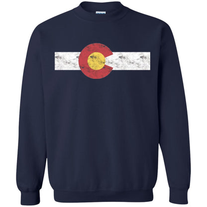 Colorado State Flag T-shirt Patriotic Colorado Day Navy