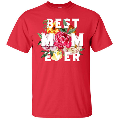 Best Mom Ever Mommy Shirt Red