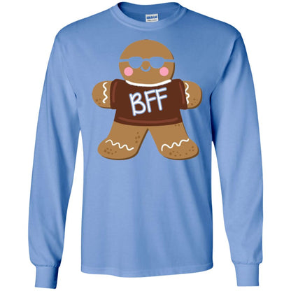 Gingerbread T-shirt Best Friend Forever Carolina Blue