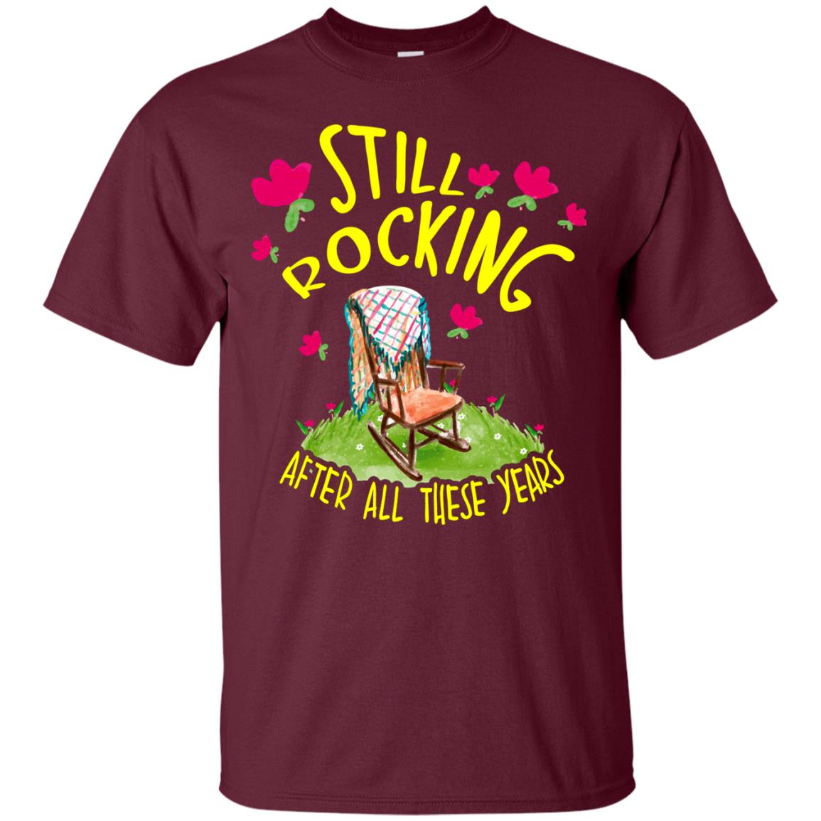 Still Rocking After All These Years T-shirt Maroon