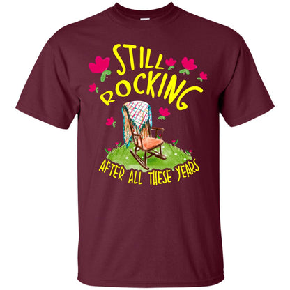 Still Rocking After All These Years T-shirt Maroon