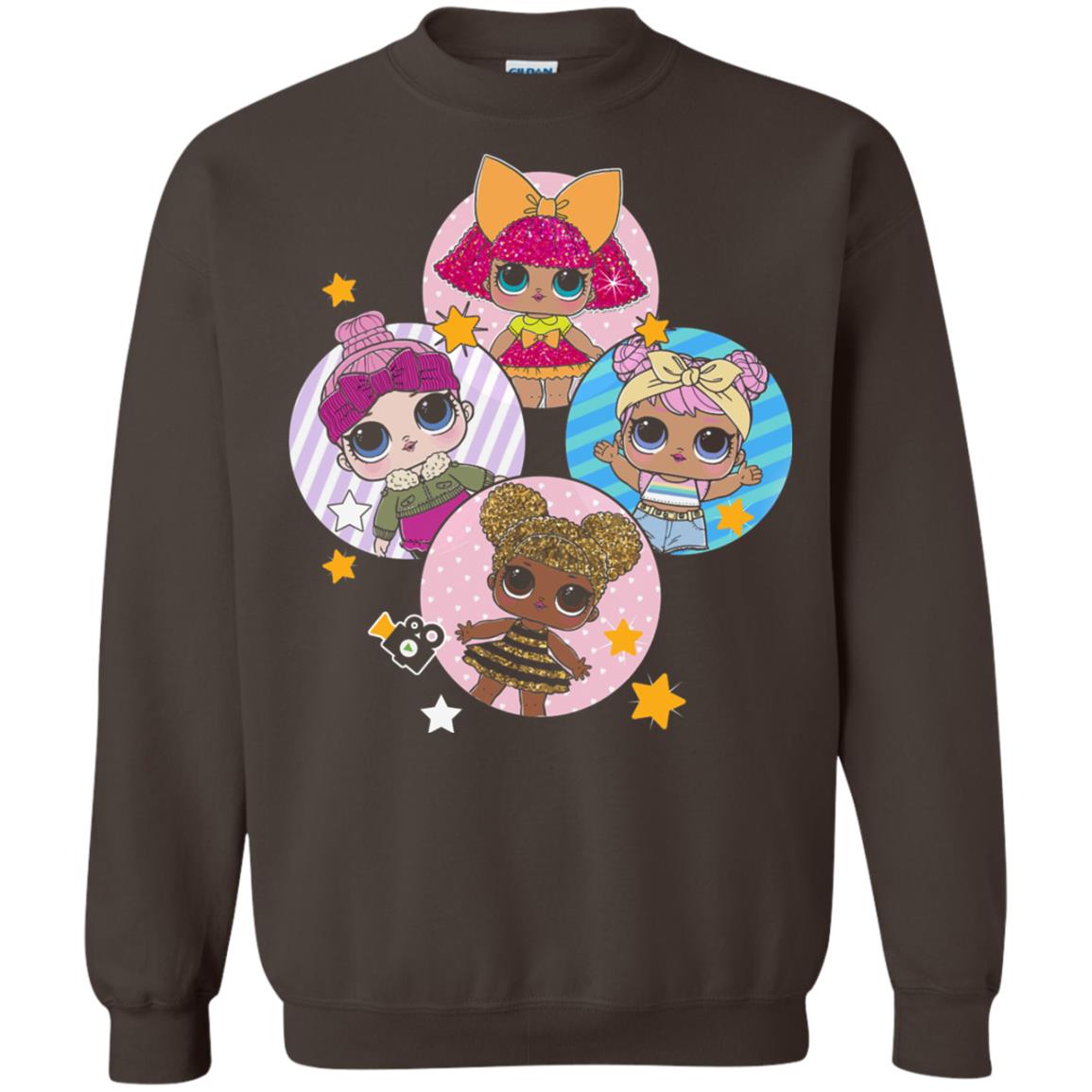 Dolls Lol Birthday #squadgoals Doll Lover T-shirt Dark Chocolate