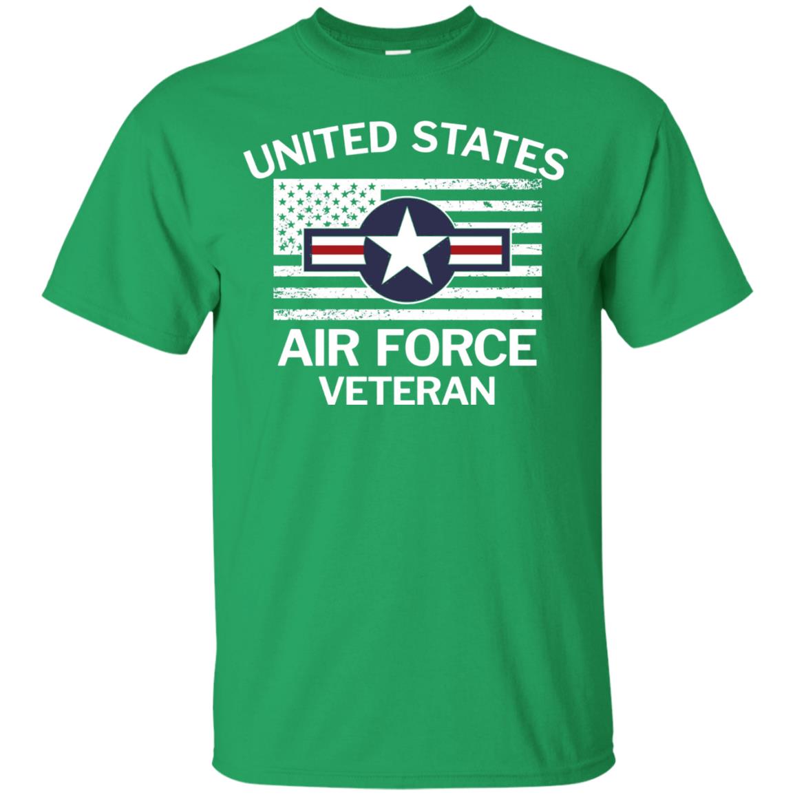 United States Air Force Veteran T-shirt Irish Green