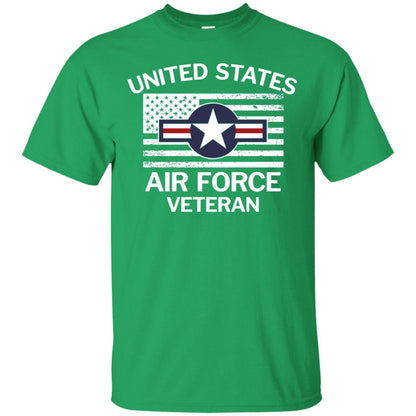 United States Air Force Veteran T-shirt Irish Green