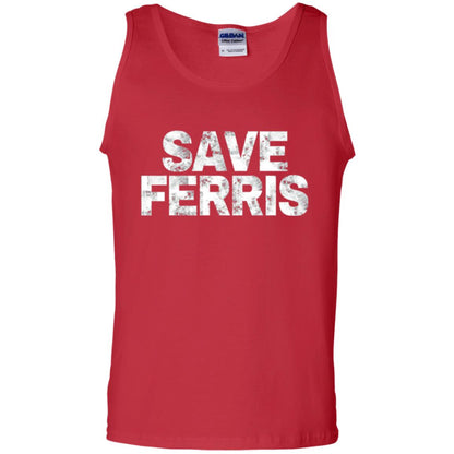 Movie T-shirt Save Ferris 80s Red