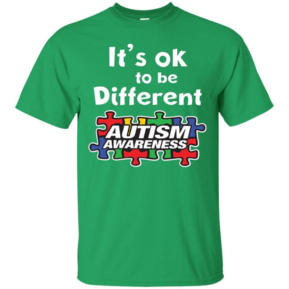 It’s Ok To Be Different Autism Awareness Best Gift Shirt For Autism Awareness Irish Green