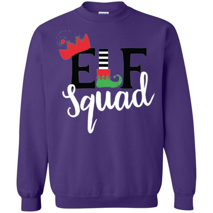 Christmas T-shirt Elf Squad Purple