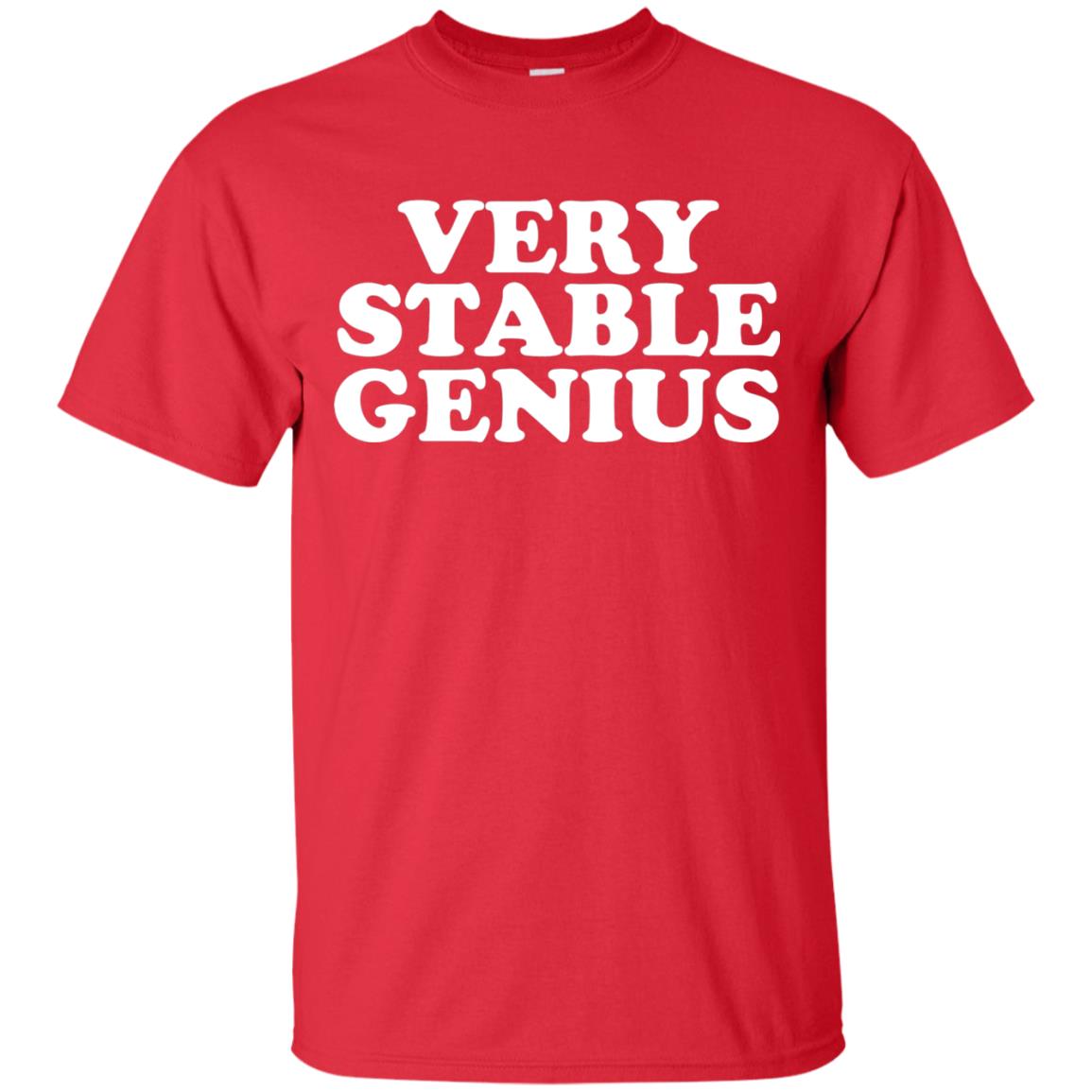 Very Stable Genius T-shirt Red