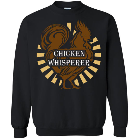 Farmer T-shirt Chicken Whisperer Black
