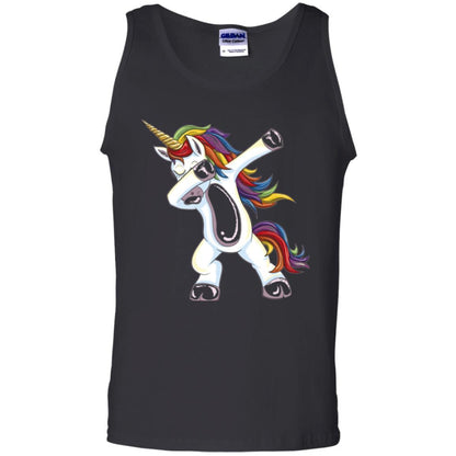 Funny Unicorn T-shirt Dabbing Unicorn T-shirt Black