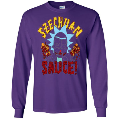 Film T-shirt Szechuan Sauce T-shirt Purple
