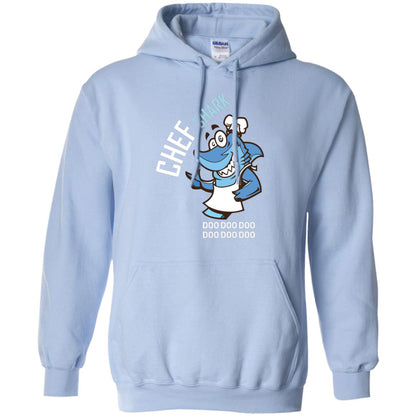 Chef Shark Doo Doo Doo Shirt For Cooker Light Blue