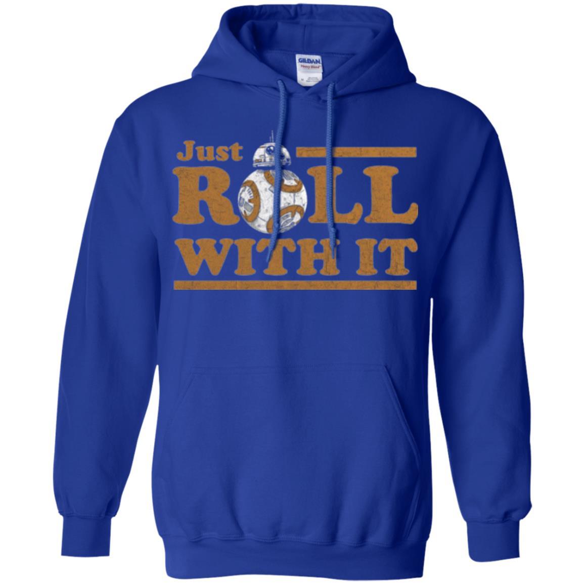 Movie T-Shirt Just Roll With You Royal