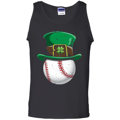 Leprechaun St. Patrick_s Day Baseball Ball T-shirt Black