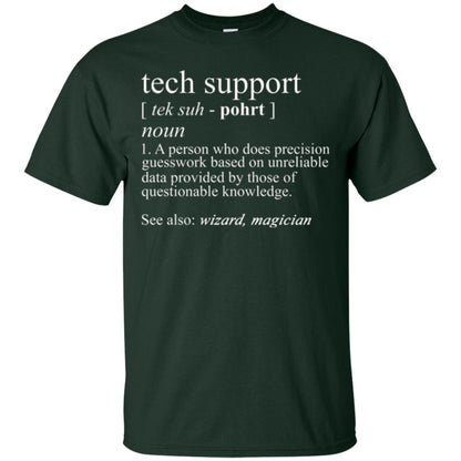 Tech Support T-shirt Forest Green