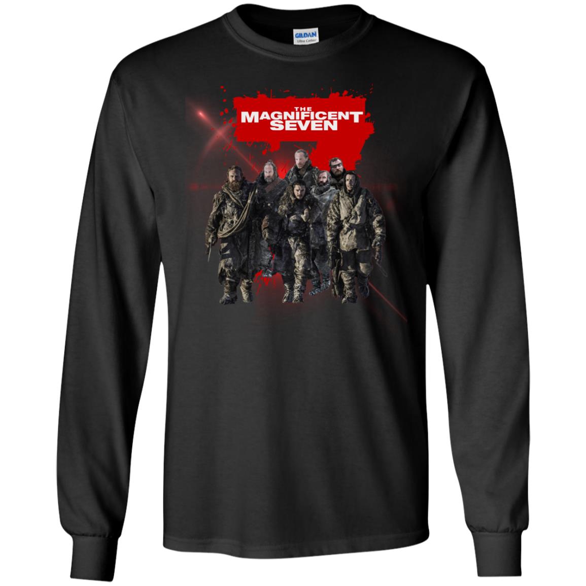 The Magnificent Seven Game Of Thrones Version T-shirt Black