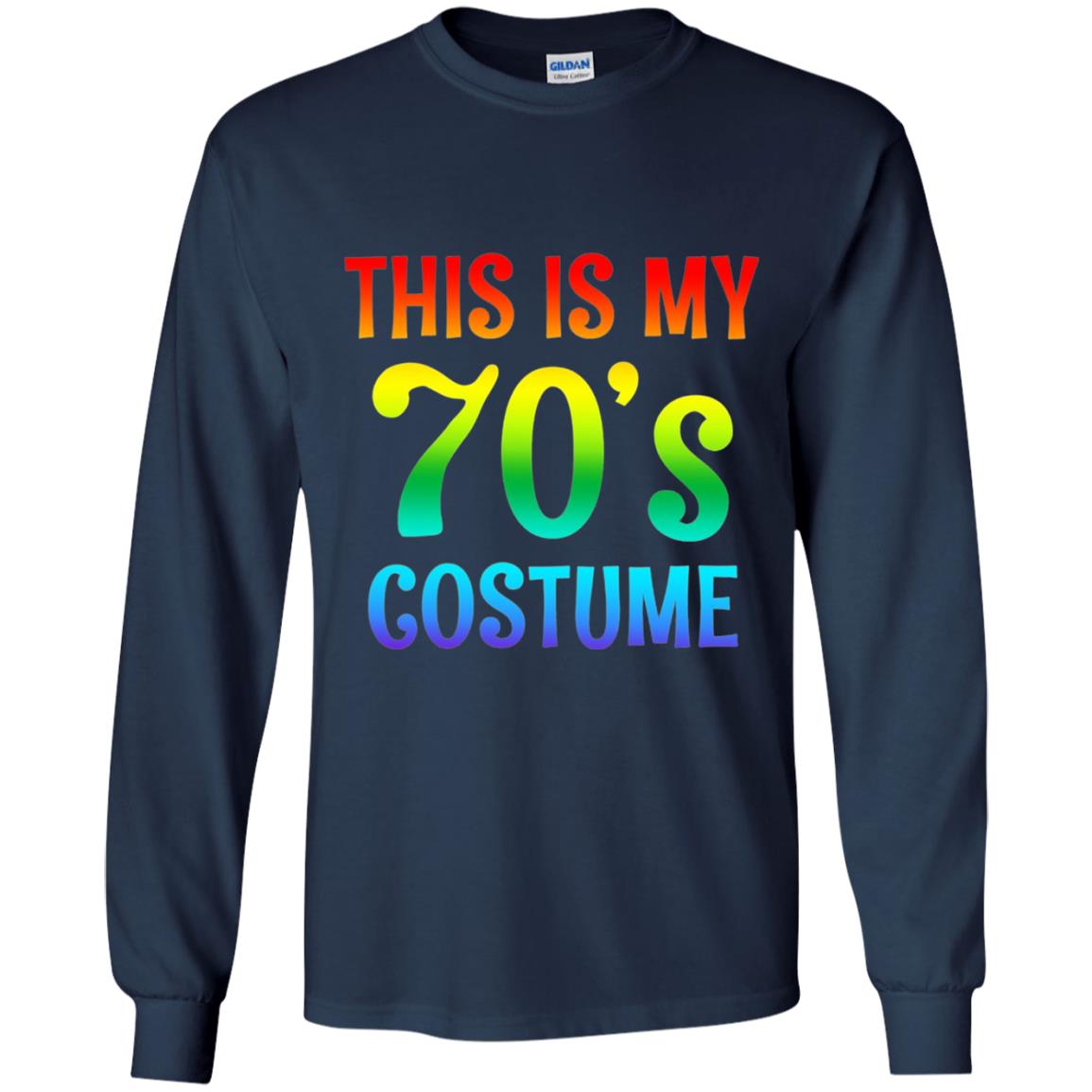 This Is My 70_s Costume T-shirt Navy