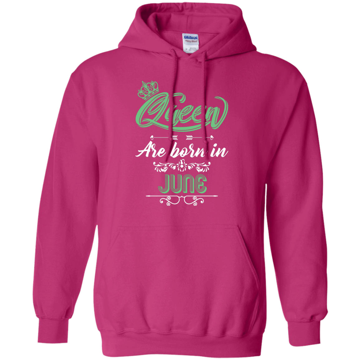 Brithday T-Shirt Queen Are Born In June Heliconia