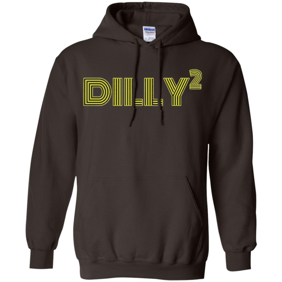 Christmas T-shirt Dilly Squared Dark Chocolate