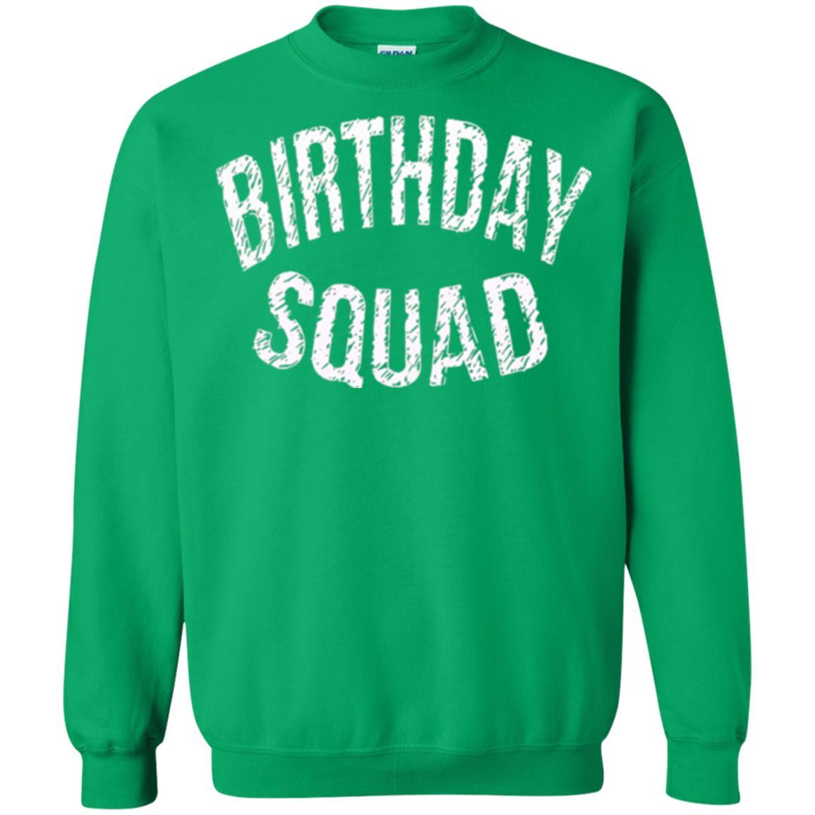 Birthday Squad T-shirt Irish Green