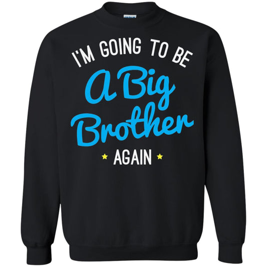 Big Brother Again T-shirt Happy New Baby Black