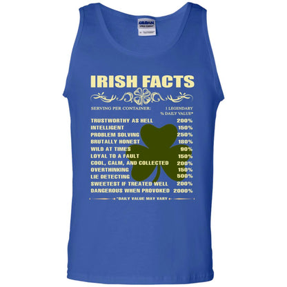 Irish Facts Intelligent Problem Solving Shirt Royal