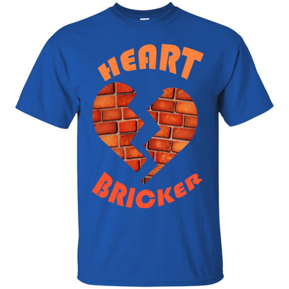 Valentines Day T-shirt Heart Bricker Royal