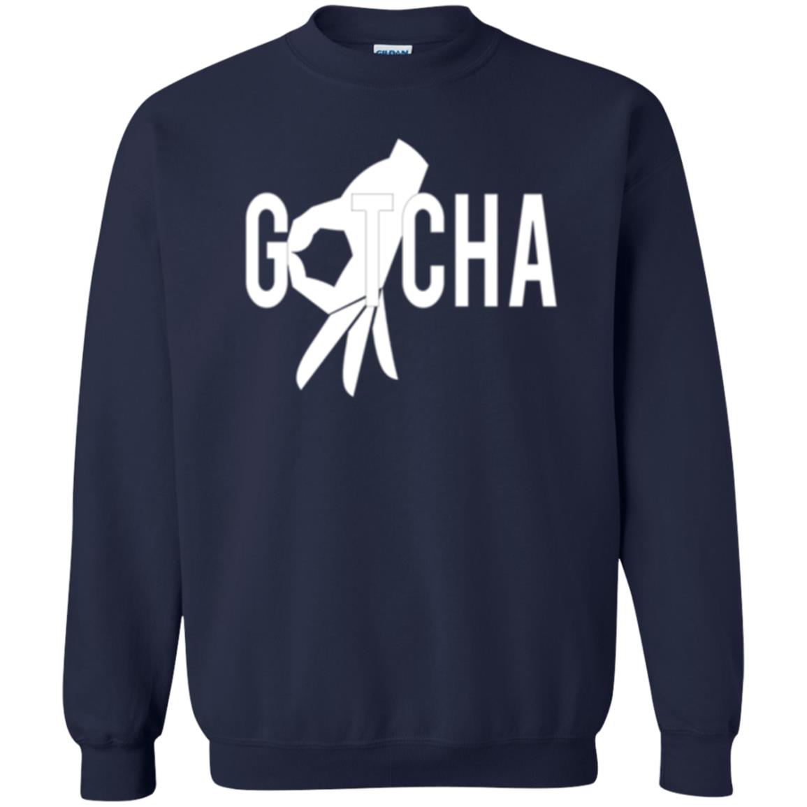 Gotcha Finger Circle Game T-shirt Navy