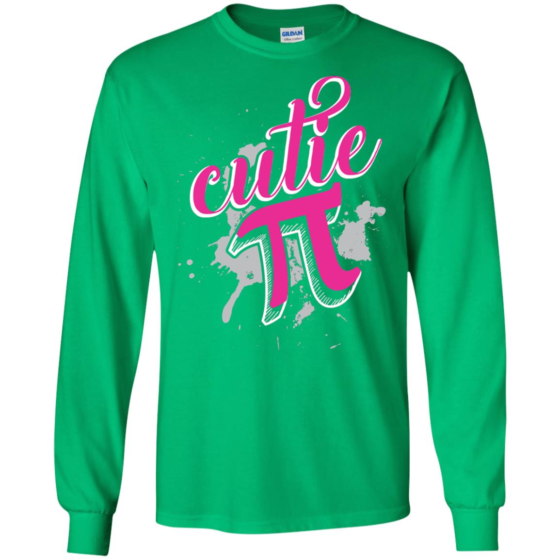 Cutie Pi Funny Math 3.14 Happy Pi Day T-shirt Irish Green