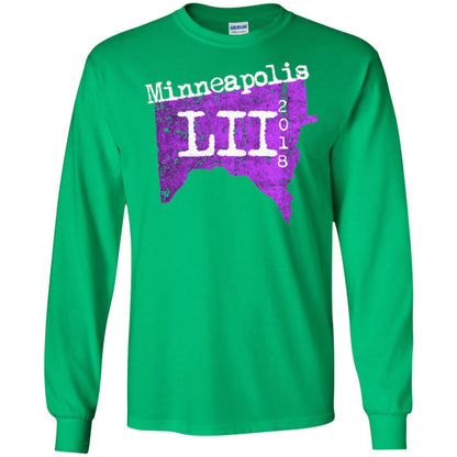 Football Lover T-shirt Minneapolis Minnesota 2018 T-shirt Irish Green