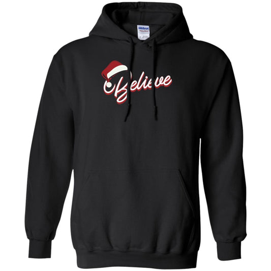 Christmas T-shirt Believe In Santa Claus Black
