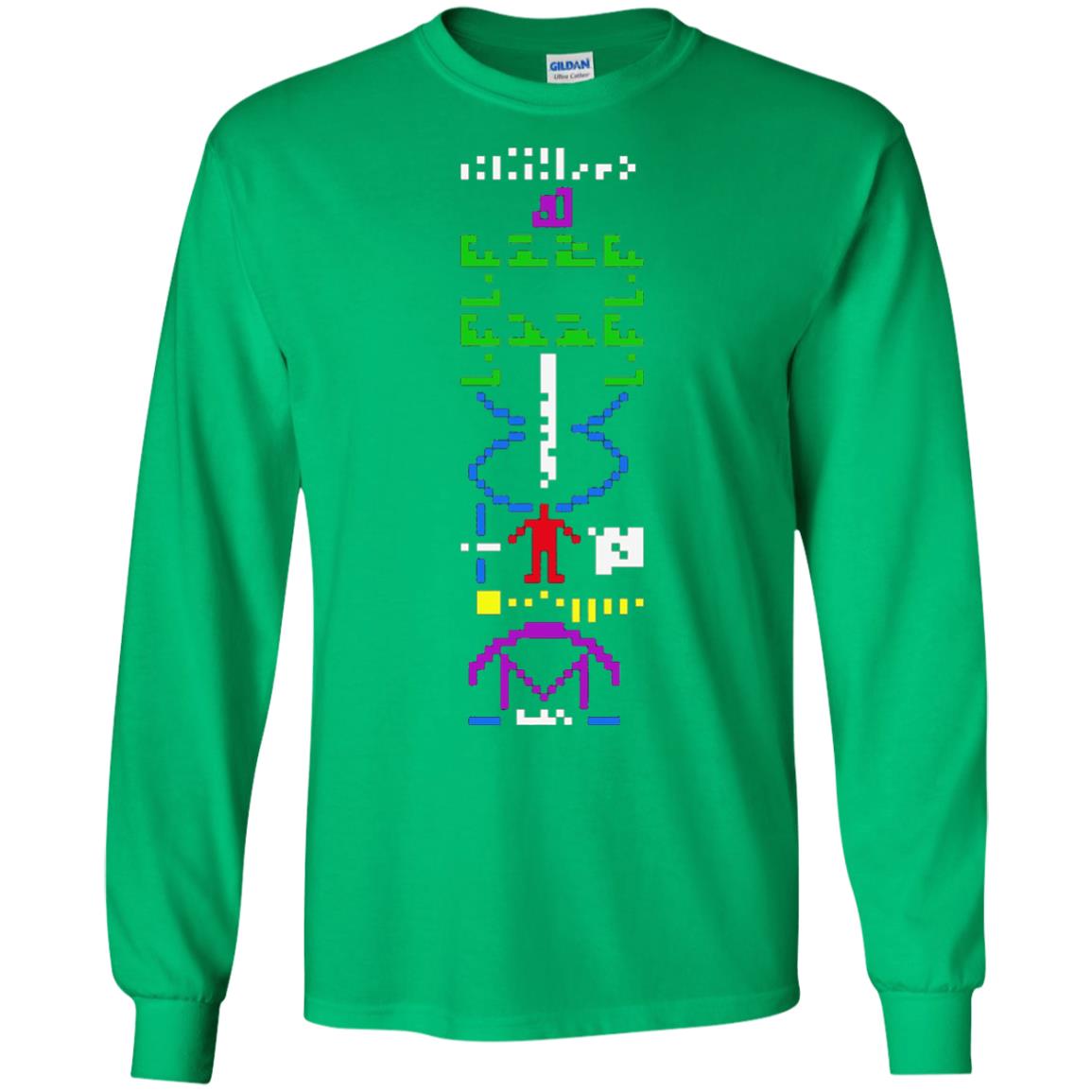 Astronomer T-shirt 1974 Arecibo Message Cool Space Exploration Irish Green