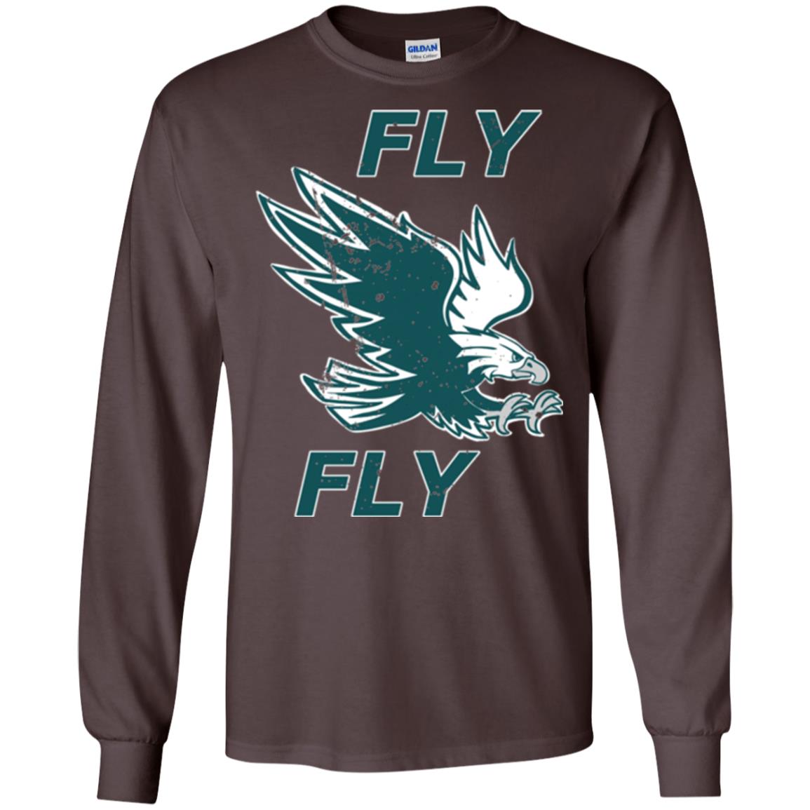 Eagle Lover T-shirt Flying Eagle T-shirt Dark Chocolate