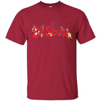 Film Lover T-shirt Dr. Seuss Family T-shirt Cardinal