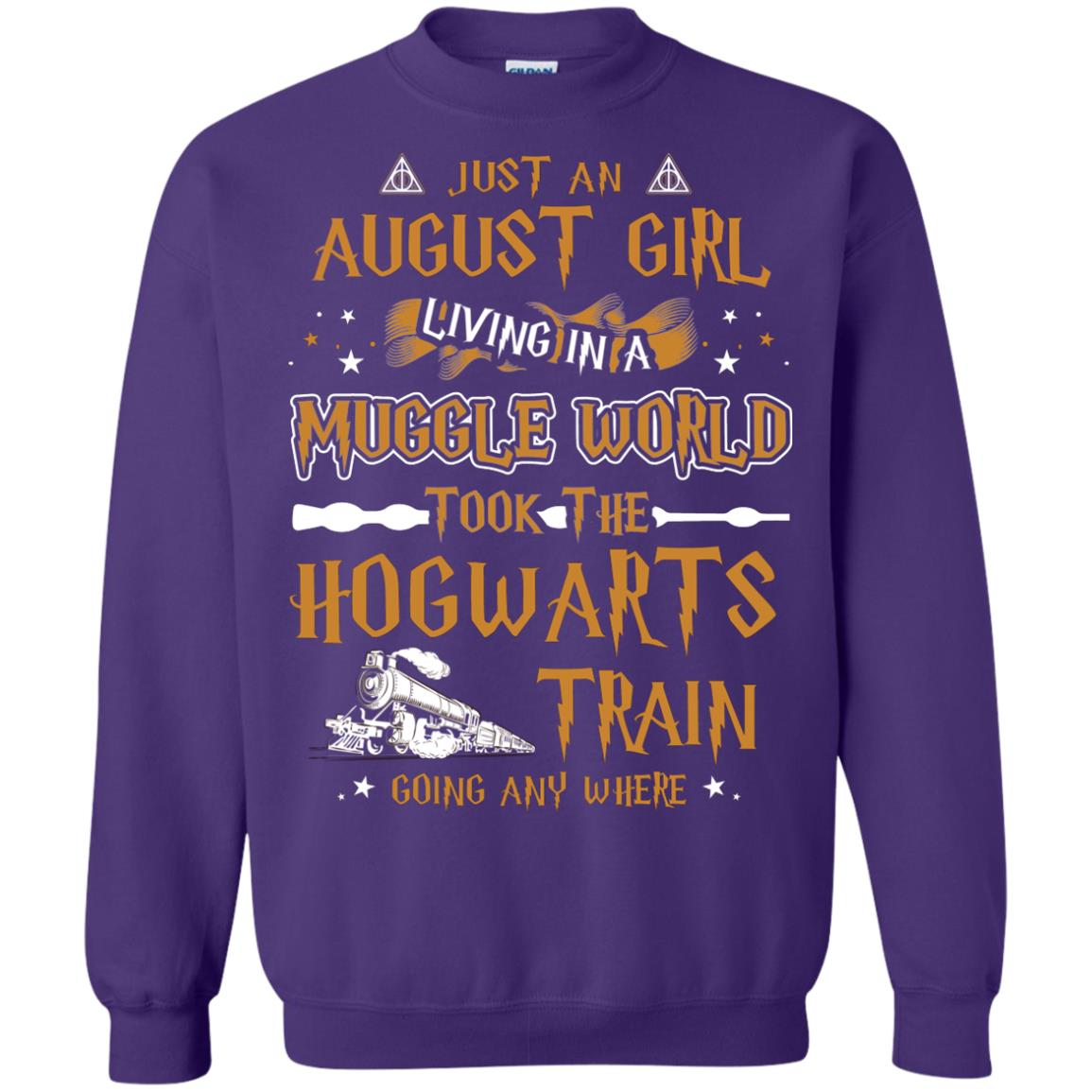 Just An August Girl Living In A Muggle World Took The Hogwarts Train Going Any Where Purple