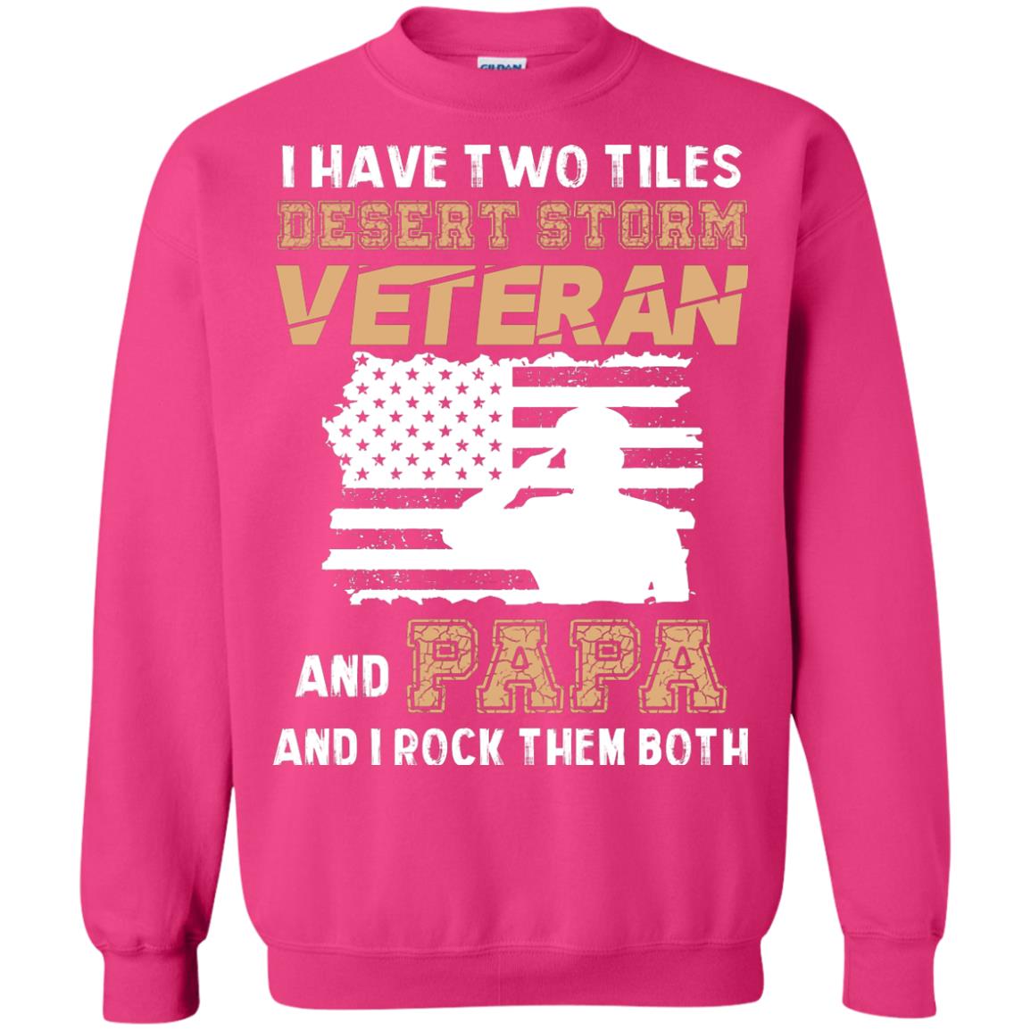 Veteran And Papa And I Rock Them Both Veteran Papa Shirt Heliconia
