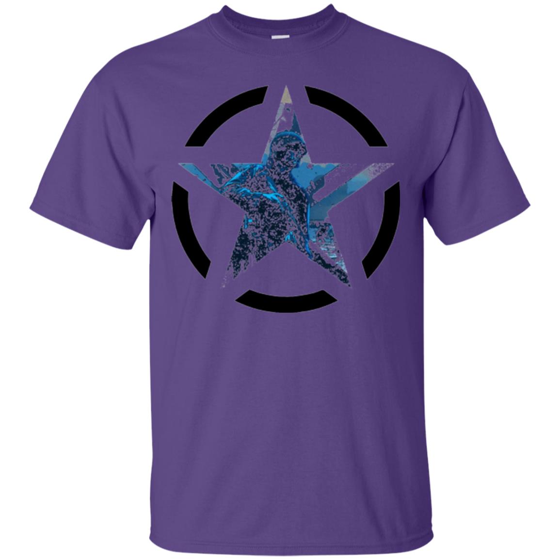 Military T-shirt Call Of Duty Wwi Purple