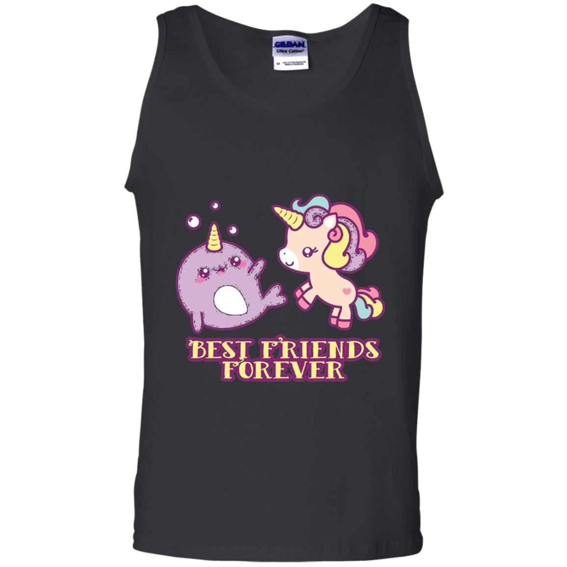 Cute Kawaii T-shirt Bff Best Friends Forever Black