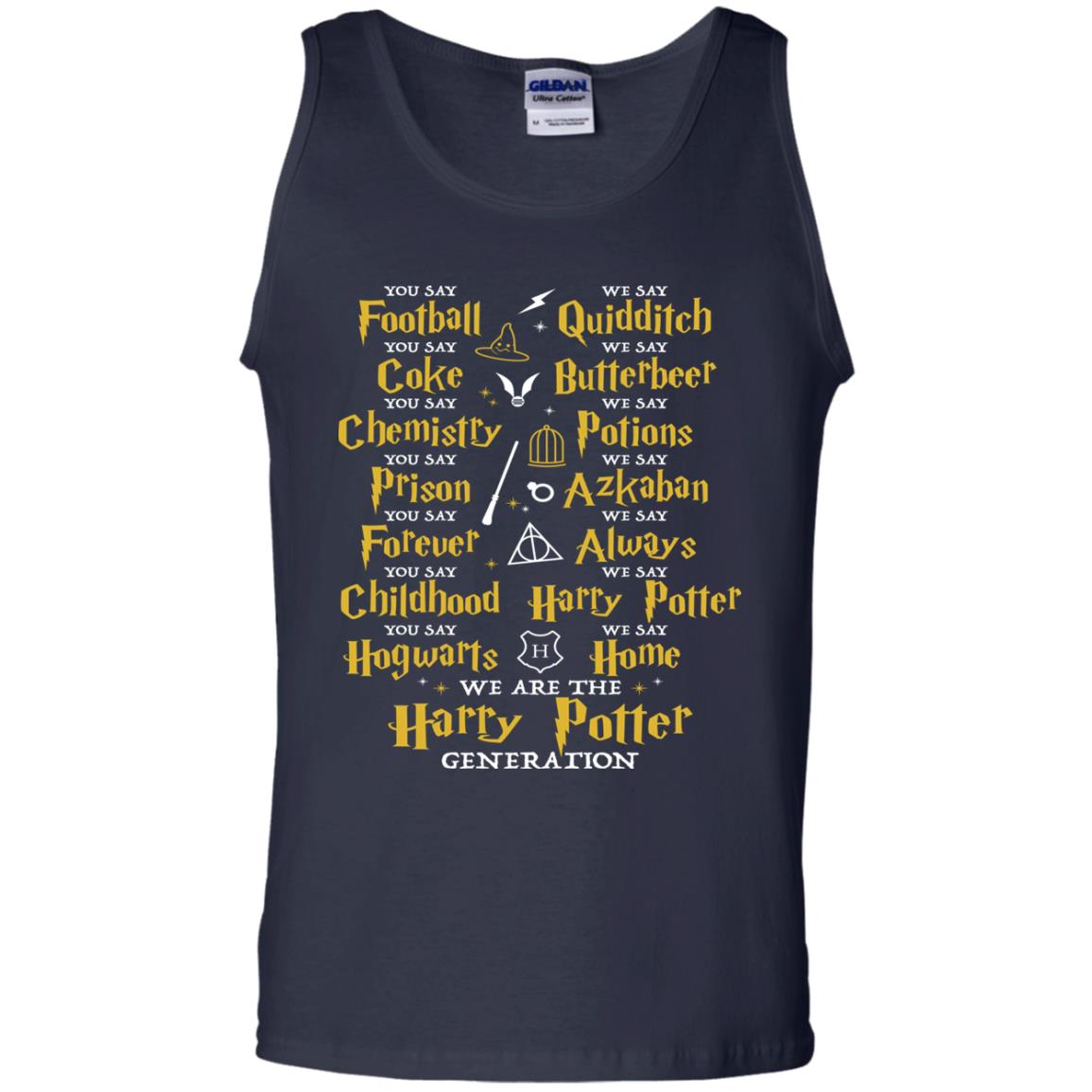 We Are The Harry Potter Generation Movie Fan T-shirt Navy