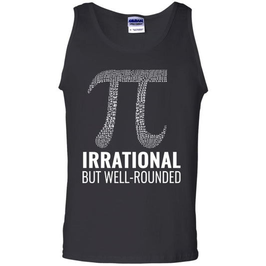 Funny Pi Shirt Irrational But Well Rounded Black
