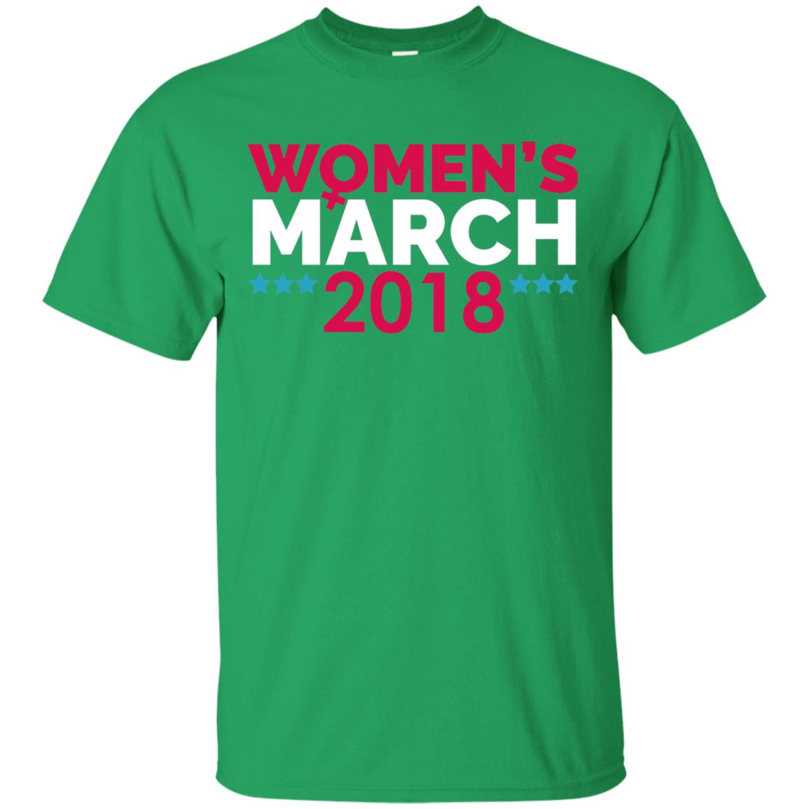 Women_s Right T-shirt Women_s March January 20 2018 Irish Green