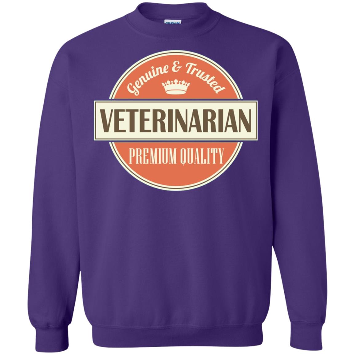 Veterinarian T-shirt Genuine And Trusted Permium Quality Purple
