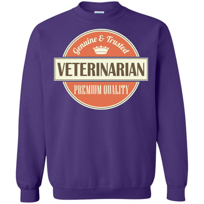 Veterinarian T-shirt Genuine And Trusted Permium Quality Purple