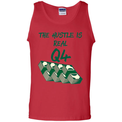Money T-shirt The Hustle Is Real Q4 Making Money Novelty Red