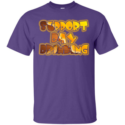 Saint Patrick's Day T-shirt Support Day Drinking Purple