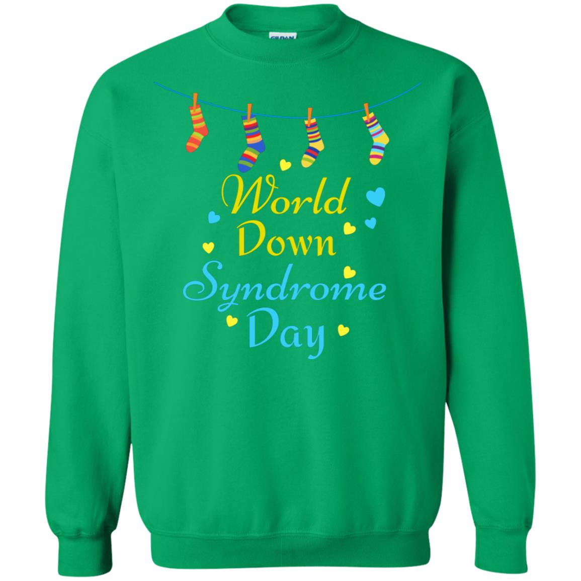 World Down Syndrome Day 21st March Gift Shirt Irish Green